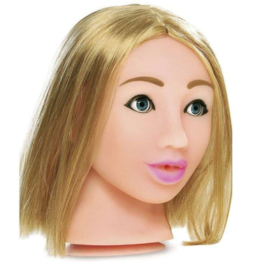 Pupazzo faccia realistica con base a ventosa, orgasmo intenso